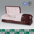 La Chine cercueil fabricants LUXES Style américain funéraires cercueil Norman